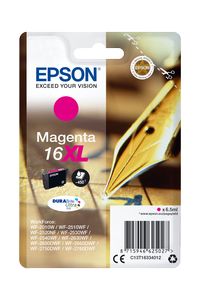 CARTUXO TINTA ORIGINAL EPSON MAGENTA Nº16XL C13T16334012