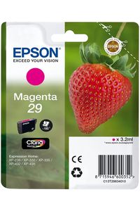 CARTUXO TINTA ORIGINAL EPSON MAGENTA Nº29 C13T29834012