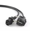 GEMBIRD CABLE ALIMENTACION SCHUCO A C13 1.80M NEGRO PC-186