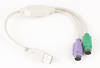 Gembird Uaps12 Usb Ps/2 Blanco Adaptador De Cable