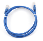 Cable RJ45 CAT5E moldeado 1mt bulk azul