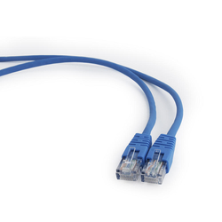 Cable CAT5E moldeado 5mt bulk Azul