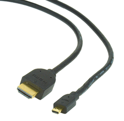 CABLE HDMI M a MICRO D M 4.5mt Gold bulk