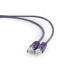 Espinal CAT5e UTP Patch , púrpura , 0,5 m