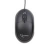 Gembird MUS-U-01 USB Optico 1000DPI Ambidextro Negro ratón