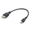 Gembird USB A - Micro-USB B, 0.15m 0.15m USB A Micro-USB B