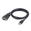 Gembird UAS-DB9M-02 USB 2.0 DB9M Negro adaptador de cable