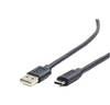 Gembird USB-A/USB-C, 1m 1m USB A USB C Macho Macho Negro ca