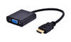 Gembird A-HDMI-VGA-03 VGA HDMI Negro adaptador de cable