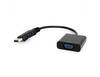 Gembird A-DPM-VGAF-02 HDMI VGA Negro adaptador de cable