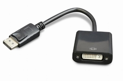 Adaptador Displayport Macho A Dvi 24+5 Hembra En Negro