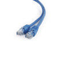 UTP Cat6 Patch cord, 0.25 m, blue