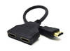 Gembird DSP-2PH4-04 HDMI 2 x HDMI Negro cable HDMI