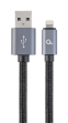 Cable Trenzado De Algodon Gembird 8 Pines Con Conectores Met