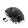 Ratón óptico inalámbrico 4 botones (800 - 1600 DPI) negro