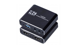 Gembird Capturador Hdmi Usb, 4K, Paso Señal Hdmi