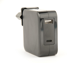 Cargador Universal Para Portatil Genbird 60W Negro