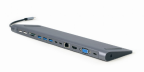 Adaptador Multipuerto Gembird Usbc 9En1 Hub,Hdmi,Vga,Pd,Lect