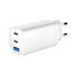 Cargador Rapido Usb Gembird Power Delivery Gan De 3 Puertos