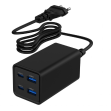 Cargador Rapido Gembird Usb Powerdelivery Gan De 4 Puertos 6