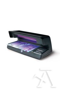 DETECTOR DE BILLETES FALSOS UV-50 NEGRE AMB LLUM ULTRAVIOLET