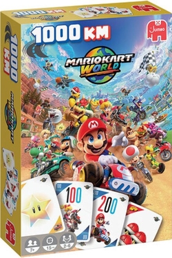 MARIO KART WORLD 1000KM XOGO DE CARTAS