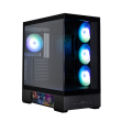 Caja Zalman P40 Ds Atx 4 Xvent 120Mm Argb 2Xusb 3.0 Negro S/