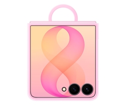 Samsung Funda Magnética De Silicona Rosa / Samsung Galaxy Z