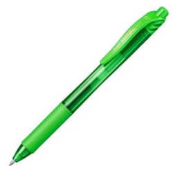 C/12 CANETAS ENERGEL X RETRACTIL 107 VERDE FLUOR