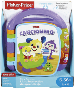 INTERACTIVE BOOK LAUGH AND LEARN FISHER PRICE
