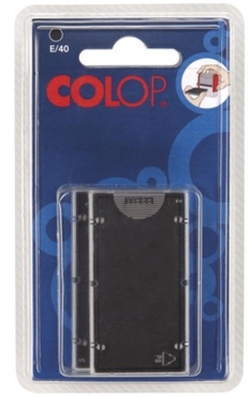 BLISTER 2 ALMOHADILLAS E20 NOIR COLOP