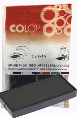 BLISTER 2 ALMOHADILLAS E30 VERMELLO COLOP