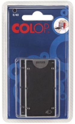 BLISTER 2 ALMOHADILLAS E60 PRETO COLOP