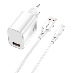Kit Cargador Qcharx Artemisia 3A 18W + Cable Usb Lightning