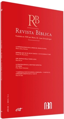 Revista biblica:año 85/3-4