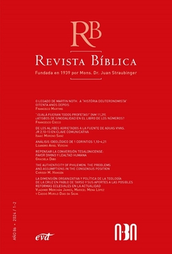Revista biblica:año 86/3-4