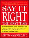 SAY IT RIGHT THE FIRST TIME