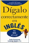 Digalo correctamente en ingles