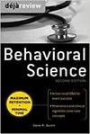 DEJA REVIEW: BEHAVIORAL SCIENCE