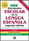 VOX DICCIONARIO ESCOLAR