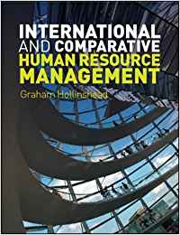 INTERNATIONAL AND COMPARATIVE HUMAN RESOURCE MANAGEMENT