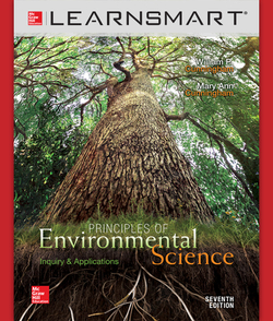 LEARNSMART 180 DAYS ONLINE ACCESS TO ACCOMPANY CUNNINGHAM, PRINCIPLES OF ENVIRONMENTAL SCIENCE 7/E