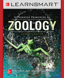 LEARNSMART 180 DAYS ONLINE ACCESS TO ACCOMPANY HICKMAN, INTEGRATED PRINCIPLES OF ZOOLOGY 16/E