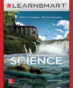 LEARNSMART 180 DAYS ONLINE ACCESS TO ACCOMPANY CUNNINGHAM, ENVIRONMENTAL SCIENCE: A GLOBAL CONCERN 1
