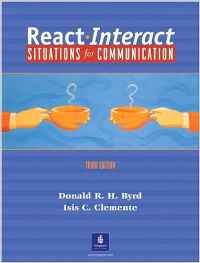 REACT INTERACT:SITUATIONS FOR COMMUNICATION.(3A.ED.PPB)