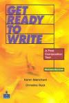 (ST).GET READY TO WRITE:A FIRST COMPOSITION TEXT (2A.ED.)