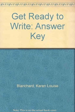 (ANSWER KEY).GET READY TO WRITE:A FIRST COMPOSITION TEXT (A