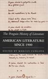 AMERICAN LITERATURE SINCE 1900