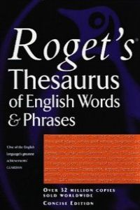 ROGET'S THESAURUS OF ENG.WORDS AND PHRASES.