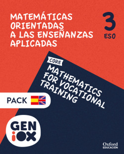 MATH 3ºESO APLICADAS. BILINGÜE. GENIOX. ANDALUCÍA